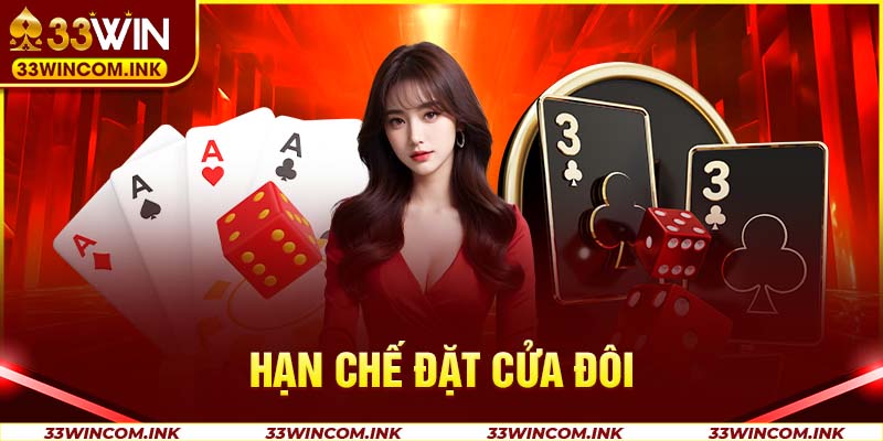 Hạn chế đặt cửa đôi 